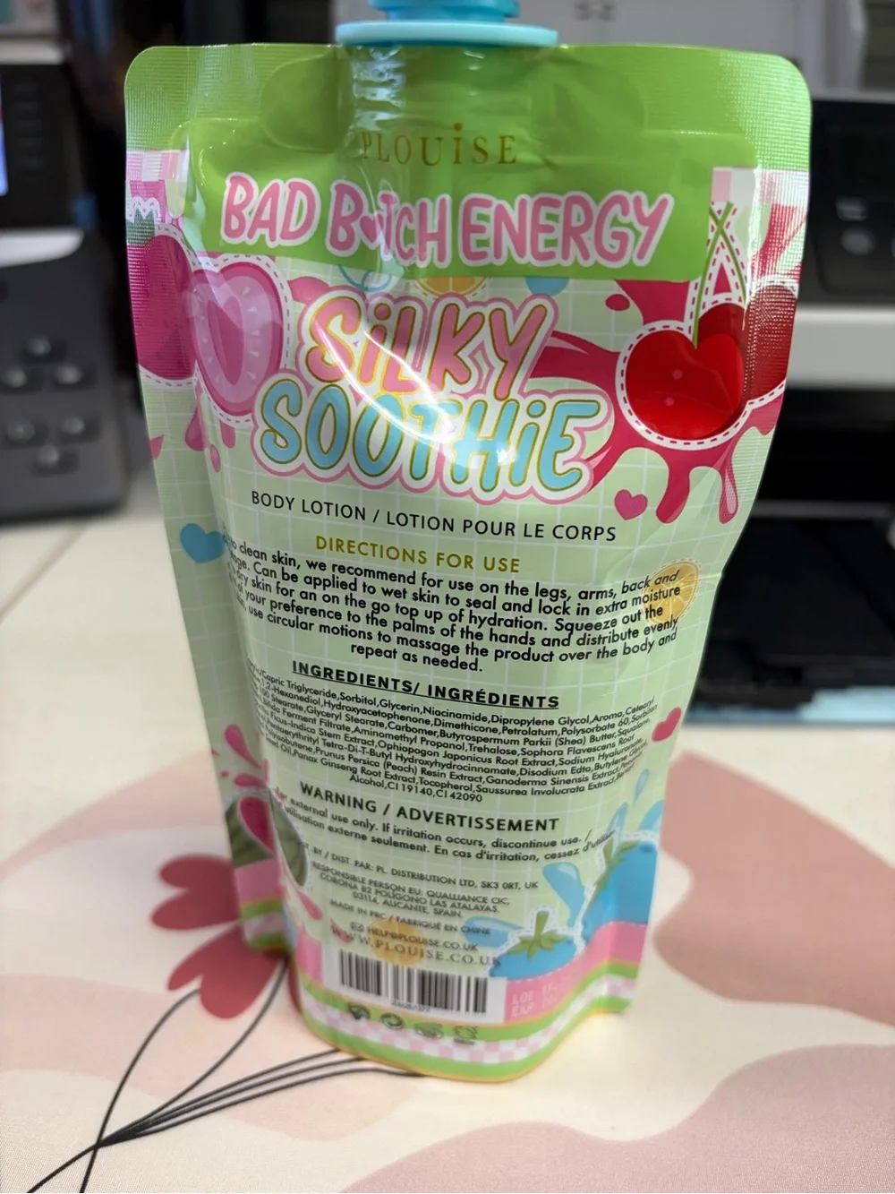 P Louise Silky Soothii Mixed Fruit body Lotion -
